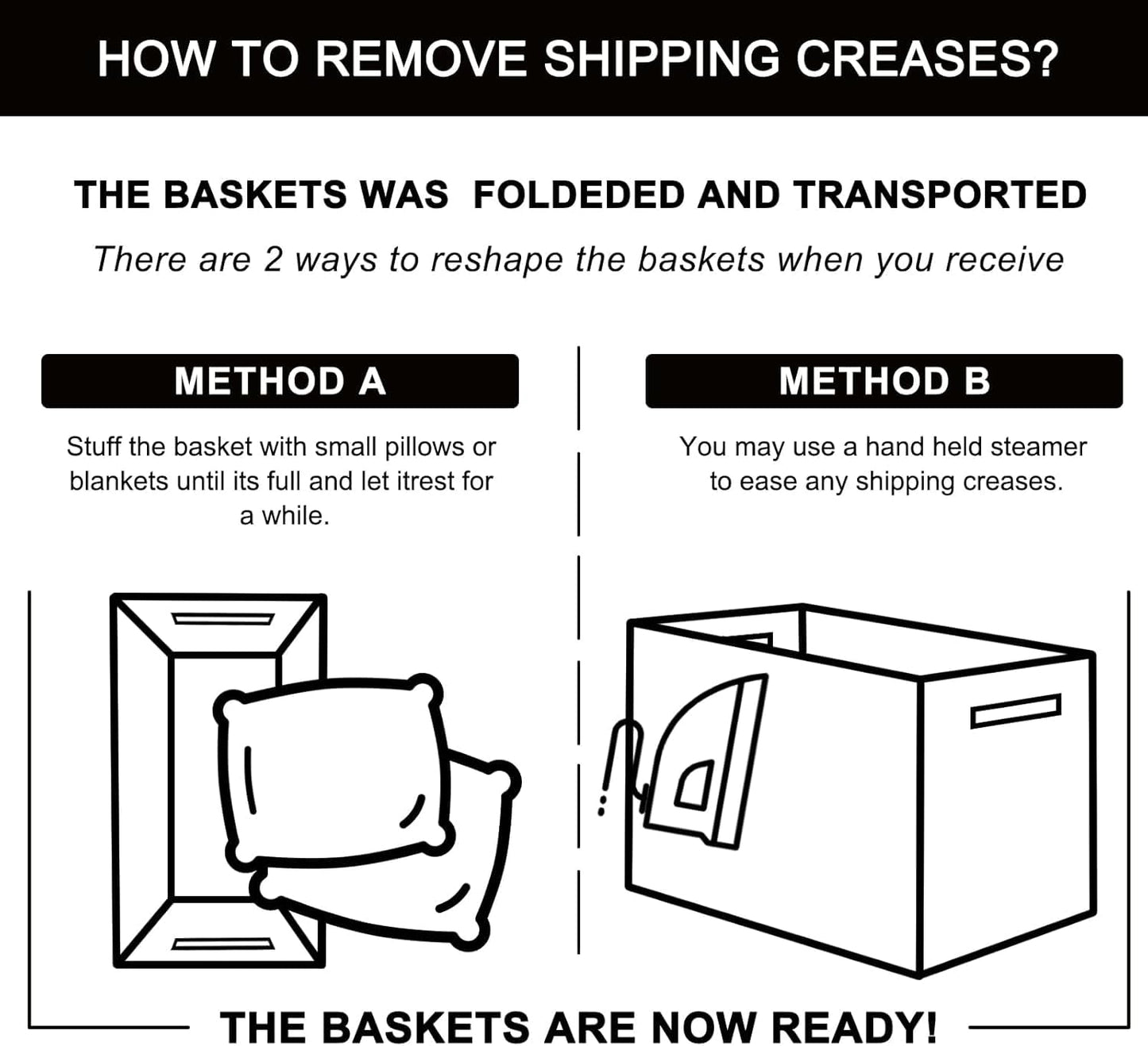 OIAHOMY Storage Basket, Woven Baskets for Storage, Cotton Rope Basket for toys,Towel Baskets for Bathroom - Pack of 3, Gradient Yellow