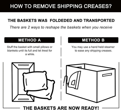 OIAHOMY Storage Basket, Woven Baskets for Storage, Cotton Rope Basket for toys,Towel Baskets for Bathroom - Pack of 3, Gradient Yellow