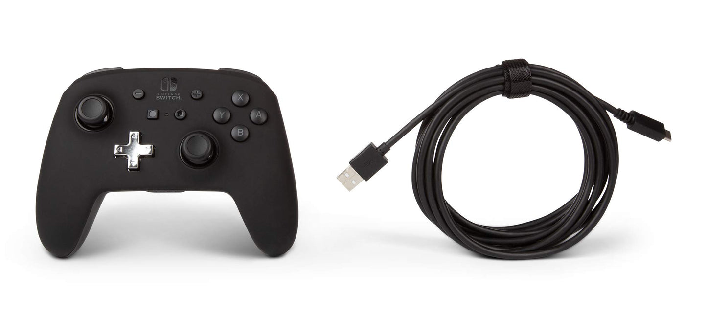 PowerA Enhanced Wireless Controller for Nintendo Switch / Switch 2 / Switch Lite / OLED Model - Black - Gamepad, game controller, Officially Licensed