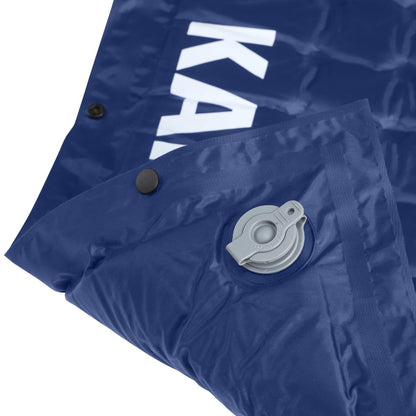 KAMUI Self Inflating Sleeping Pad - 2 Inch Thick Camping Pad Connectable with Multiple Mats for Tent and Family Camping (Blue)