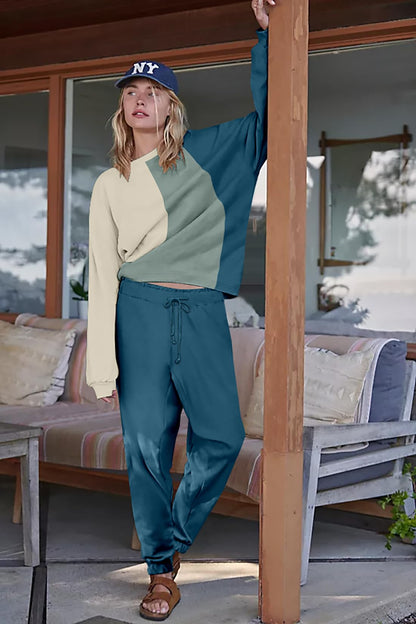 ETCYY NEW Lounge Sets for Women Two Piece Outfits Sweatsuits Sets Long Pant Loungewear Workout Athletic Tracksuits