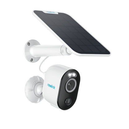 REOLINK Security Cameras Outdoor Wireless WiFi, Argus 3 Pro+Solar Panel with 5MP Color Night Vision, 2.4G/5Ghz WiFi, Non-Stop Solar Powered, Human/Vehicle Detection, Home Hub Compatible