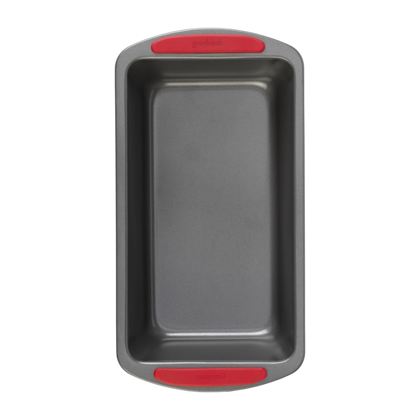 GoodCook MegaGrip 9" x 5" Nonstick Steel Bread Loaf Pan with Silicone Grip Handles, Gray