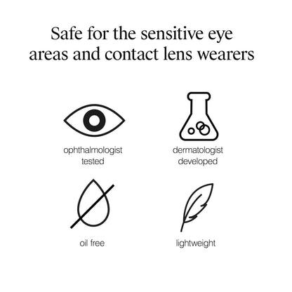 Neutrogena Gentle Oil-Free Eye Makeup Remover & Cleanser for Sensitive Eyes, Non-Greasy Makeup Remover, Waterproof Mascara Remover, Dermatologist & Ophthalmologist Tested, 8 fl. oz