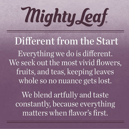 Mighty Leaf Organic Matcha Green Tea Powder, 100% Japanese Matcha, Unsweetened, 3 oz Bag