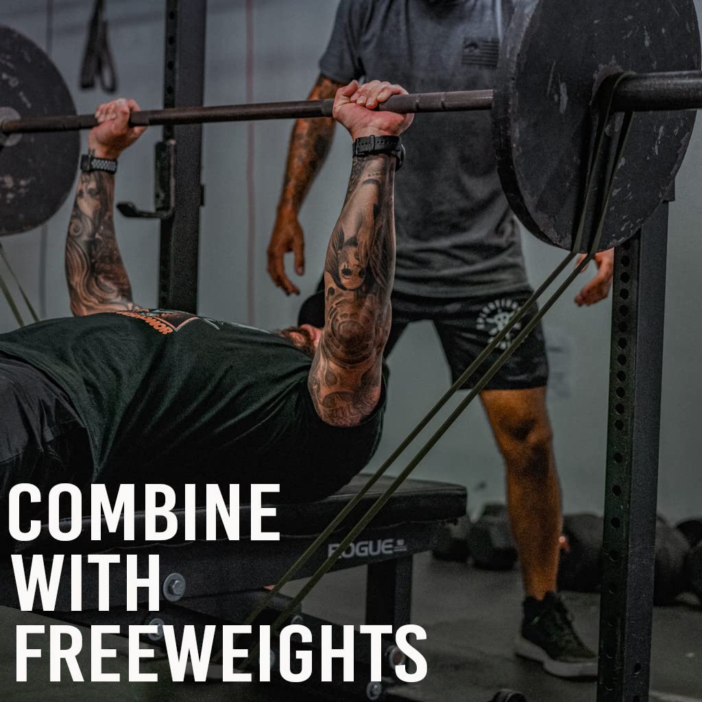 Pull Up Assistance Bands for Working Out - Resistance Bands Set for Men, Exercise, Workout, Fitness, Strength, Weightlifting, Training, Powerlifting, Stretch, Crossfit WOD (3 Band Set)