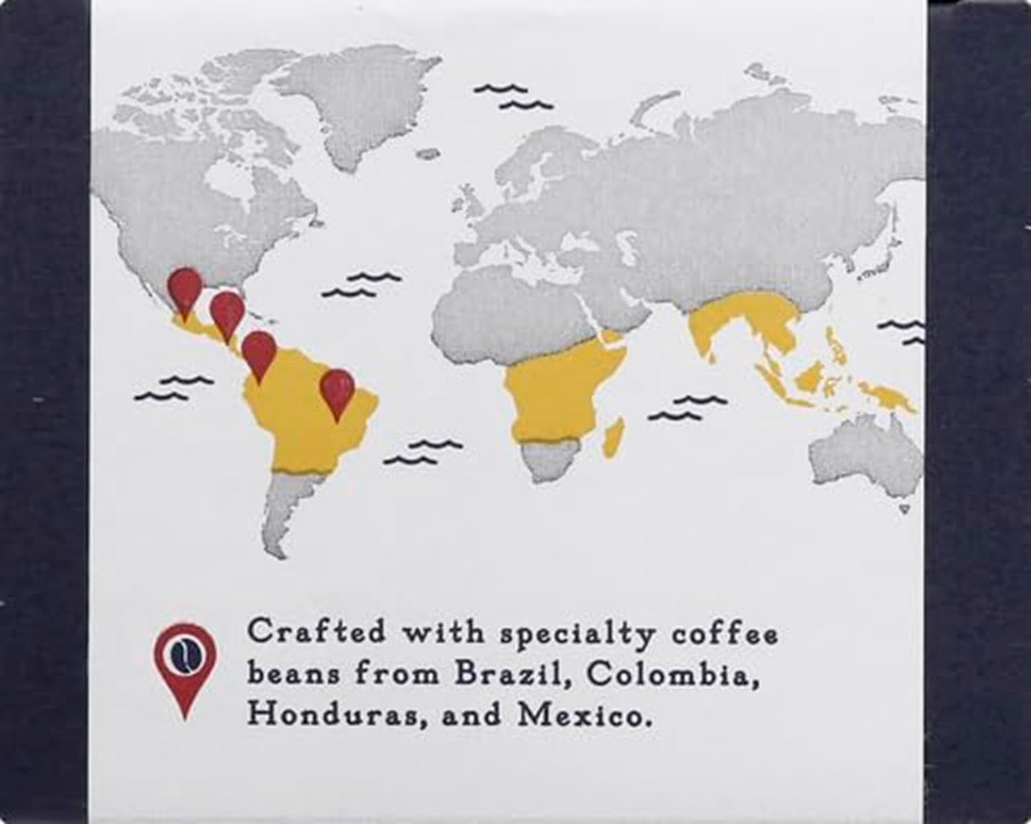 La Colombe Corsica Dark Roast Drip Grind Ground Coffee - Notes of Baker's Chocolate, Red Wine & Spices, 12 Ounce (Pack of 1)