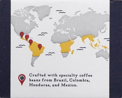 La Colombe Corsica Dark Roast Drip Grind Ground Coffee - Notes of Baker's Chocolate, Red Wine & Spices, 12 Ounce (Pack of 1)