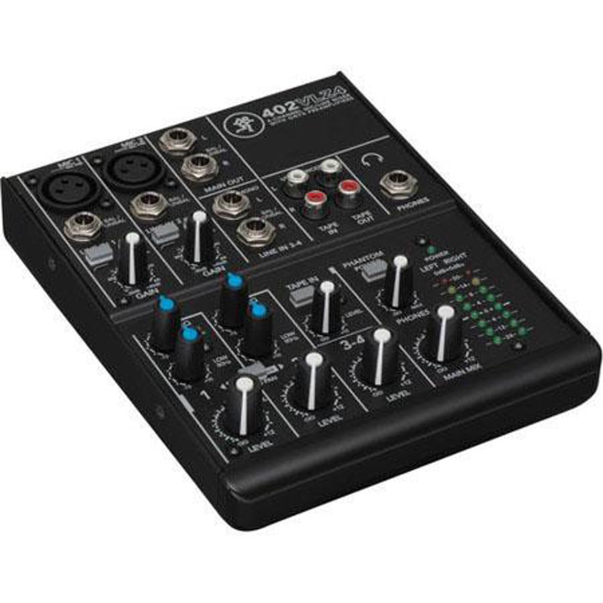 Mackie 402VLZ4, 4-channel Ultra Compact Mixer with High Quality Onyx Preamps
