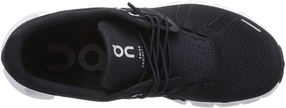 On Men's Cloud 5 Sneakers, Black/White, 10.5