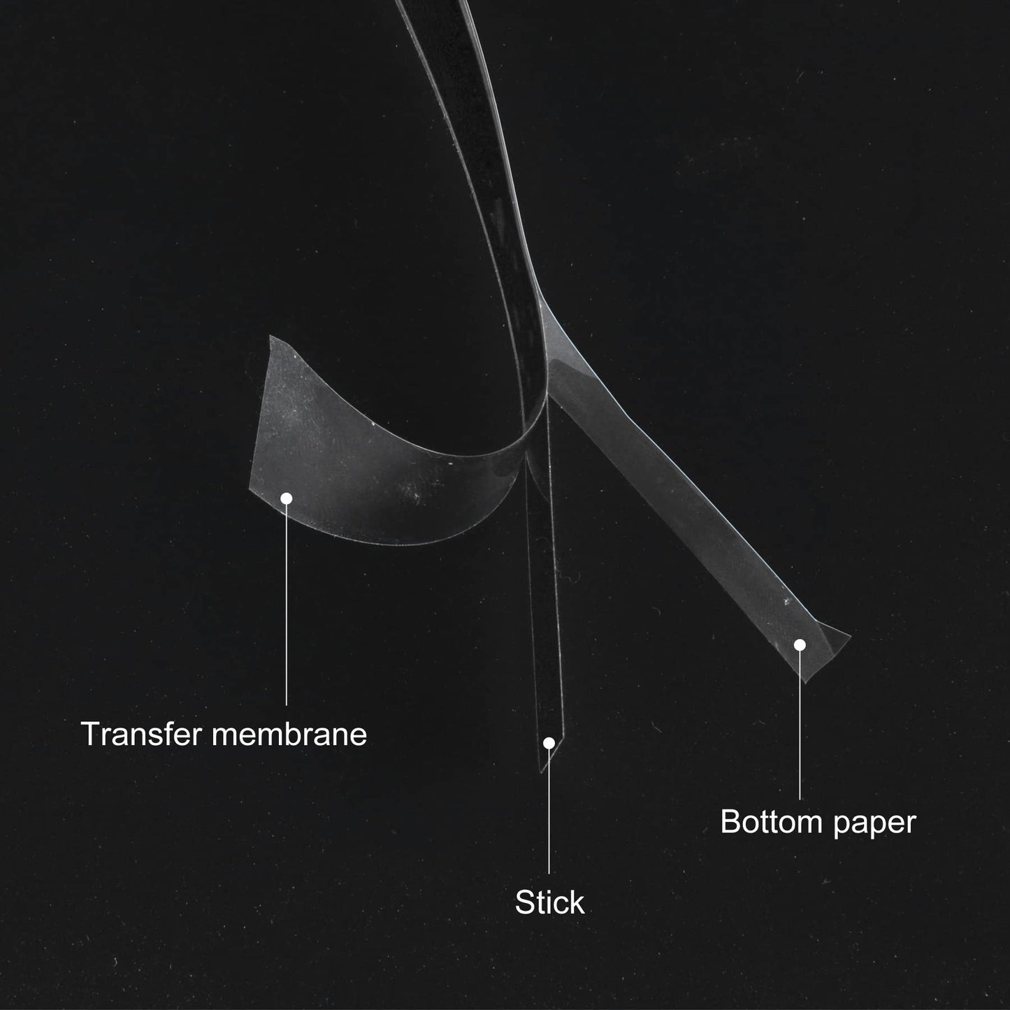 SINGARO Car Exterior Accessories Rear View Mirror Stickers Decor Car Body Sticker Vinyl 4pcs (Black)