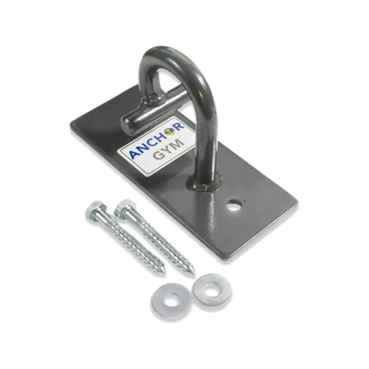 Anchor Gym H1 Ceiling & Wall Mount Anchor for Resistance Bands, Exercise Bands Mount for Bodyweight Straps, Strength Training and Home Gym (Wood Screws Included)