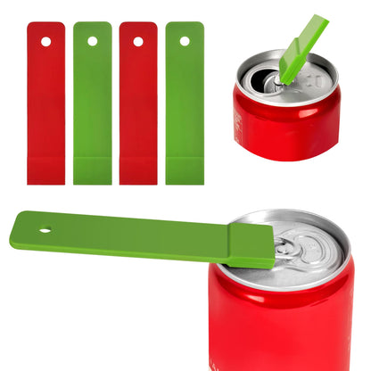 Pop Can Opener – 4 Pack Beer Can Opener, Soda Can Tab Opener, Party Essential Tool, Great Tool for Bartenders