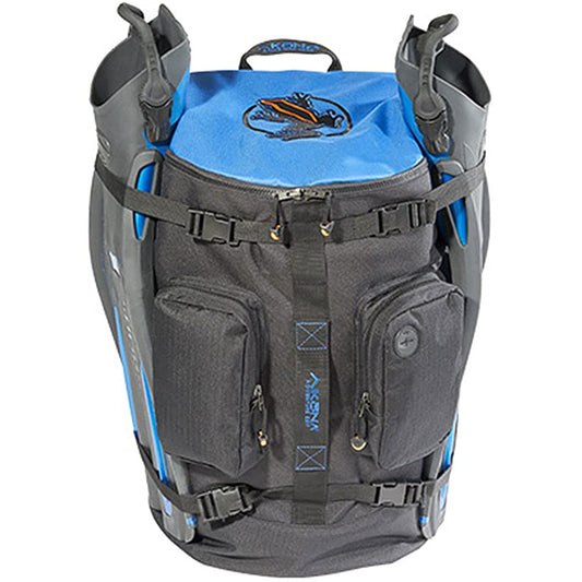 AKONA Globetrotter All-in-One Carry-On Backpack - Blue