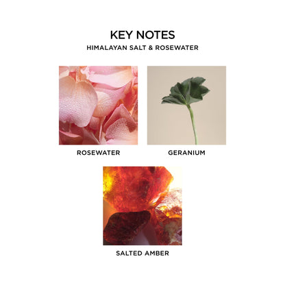 NEST New York Scented Classic Candle, Himalayan Salt & Rosewater - 8.1 oz - Up to 60-Hour Burn Time - Reusable Glass Vessel