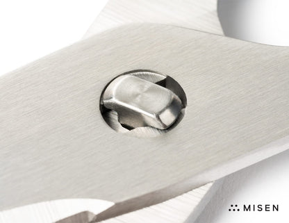 Misen Heavy Duty Kitchen Shears - Stainless Steel, Versatile and Easy Clean Scissors for Meat, Herbs and Veggies - Ambidextrous Comfort Handle - Professional Grade - Black