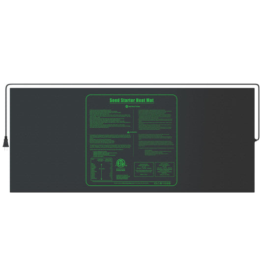 iPower Seedling Heat Mat Upgraded Technology, 48" X 20" Waterproof Durable Germination Station Heating Mat, Warm Hydroponic Pad for Indoor Home Gardening Seed Starter