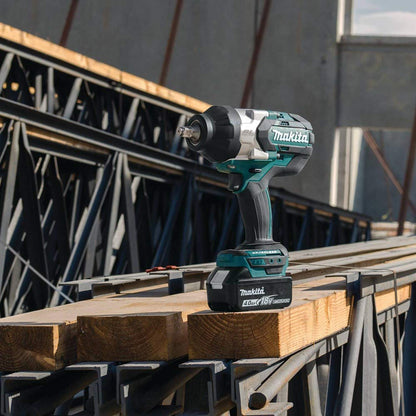 Makita XWT08Z 18V LXT® Lithium-Ion Brushless Cordless High-Torque 1/2" Sq. Drive Impact Wrench, Tool Only