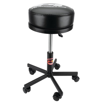 Performance Tool W85033 Extra-Thick Big Top Pneumatic Rolling Shop Stool for Mechanic Garages and Workshops, Black, 19x19x18.5-Inches