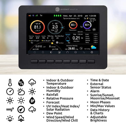 Ambient Weather WS-2000 Smart Weather Station with WiFi Remote Monitoring and Alerts