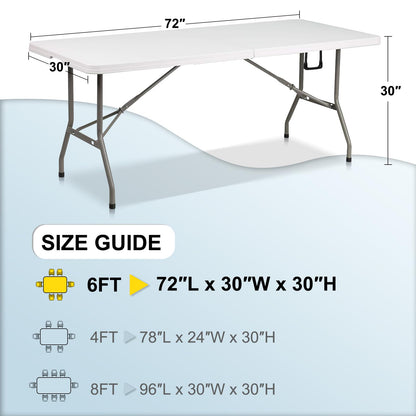 ABCCANOPY 6 FT Rectangle Tablecloth Table Cover for Rectangular Table in Washable Polyester Great for Dinner Buffet Parties Birthday Wedding Housewares Black