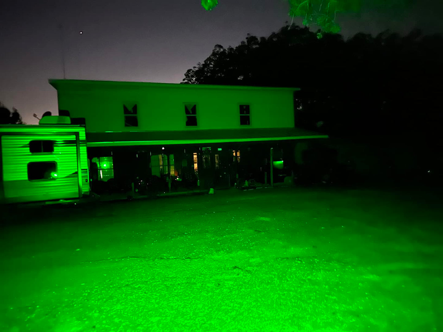 LILBEES Solar Powered Hog Feeder Light-Motion-Activated for Hogs,Deer,Pig Feeding and Yard Varmint Guarding-Campact Camouflage Green Lights Design for Outdoor Night Hunting for Games(G300) 2-Pack