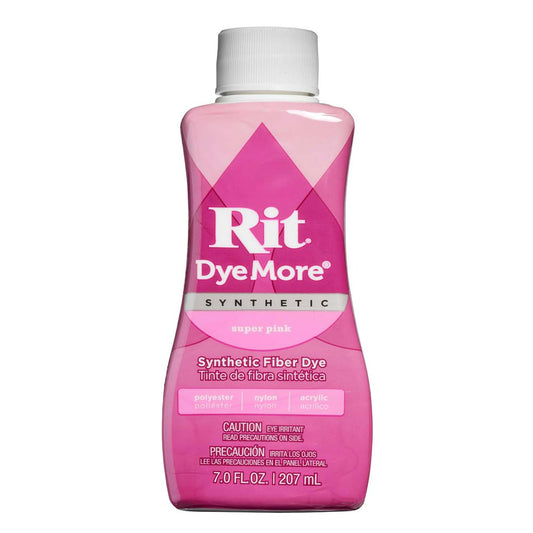 Rit DyeMore Liquid Dye, Super Pink 7-Ounce