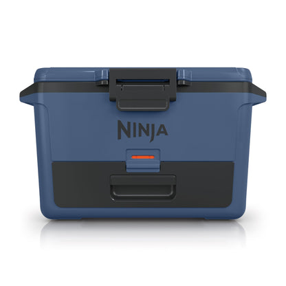 Ninja FB151BL FrostVault 50qt Hard Cooler with Dry Zone, Integrated Fridge-Temp Dry Storage Drawer, Premium Heavy-Duty Insulated Cooler, Keeps Ice for Days, Lakeshore Blue