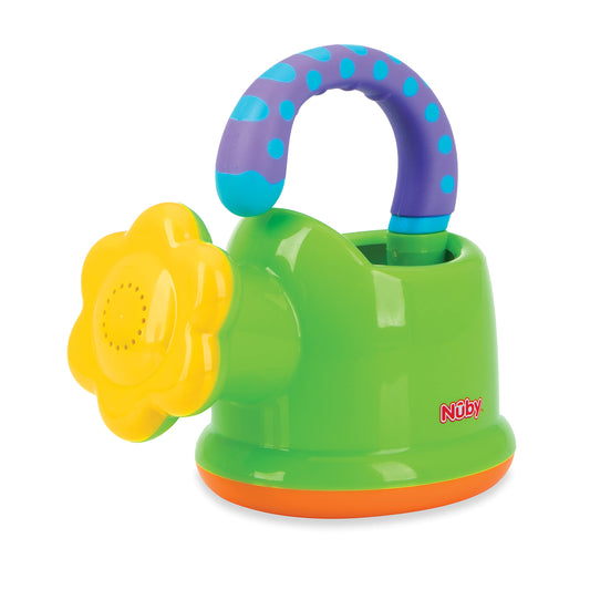 Nuby Watering Can Bath or Outdoor Toy for Toddlers and Kids - Spring and Summer Outside Play -18+ Months - Interactive and Fun Baby Bath Essentials