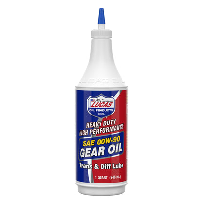 Lucas Oil 10043 SAE 80W-90 Heavy Duty Gear Oil - 1 Quart