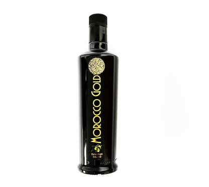 Morocco Gold New Harvest Extra Virgin Olive Oil Early Harvest – Cold Pressed – Polyphenol Rich 652mg/kg EVOO Fresh Harvest Pure and Natural. 500ml/17 Fl Oz