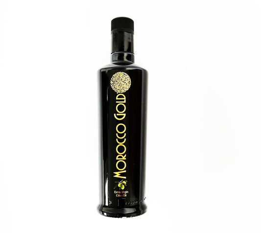 Morocco Gold New Harvest Extra Virgin Olive Oil Early Harvest – Cold Pressed – Polyphenol Rich 652mg/kg EVOO Fresh Harvest Pure and Natural. 500ml/17 Fl Oz