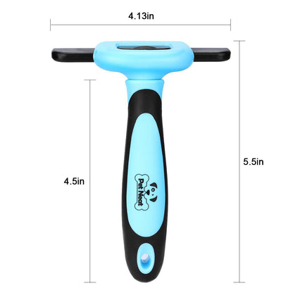 Pet Neat Pet Grooming Brush Effectively Reduces Shedding by Up to 95% Professional Deshedding Tool for Dogs and Cats