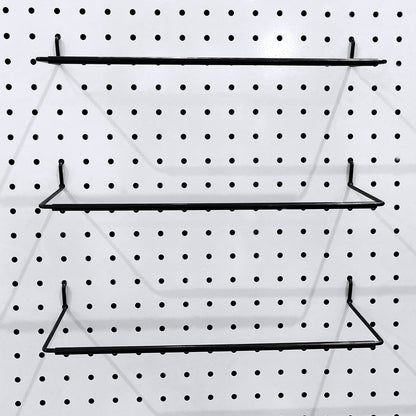 5 Pack Extendable Pegboard Paper Towel Holder,Pegboard Hook for Workshop,Garage,Kitchen,Laundry Room,Bathroom etc.