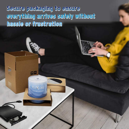 PlexDisc DVD-R 4.7GB 16x Logo Branded Recordable Media Disc - 100 Disc Spindle (FFP) 632-815-BX