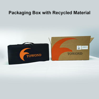 Projector Screen and Stand, Towond 120 inch Portable Projector Screen Indoor Outdoor Movie Screen 16:9 4K HD Wrinkle-Free Lightweight Projection Screen with Carry Bag for Backyard Movie Night