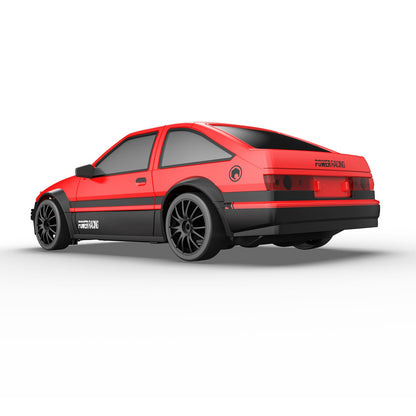 Remote Control Car RC Drift 2.4GHz 1:24 Scale 4WD 15KM/H High Speed Model Vehicle with LED Lights Drifting Tire Racing Sport Toy for Adults Boys Girls Kids Gift 2Pcs Rechargeable Batteries