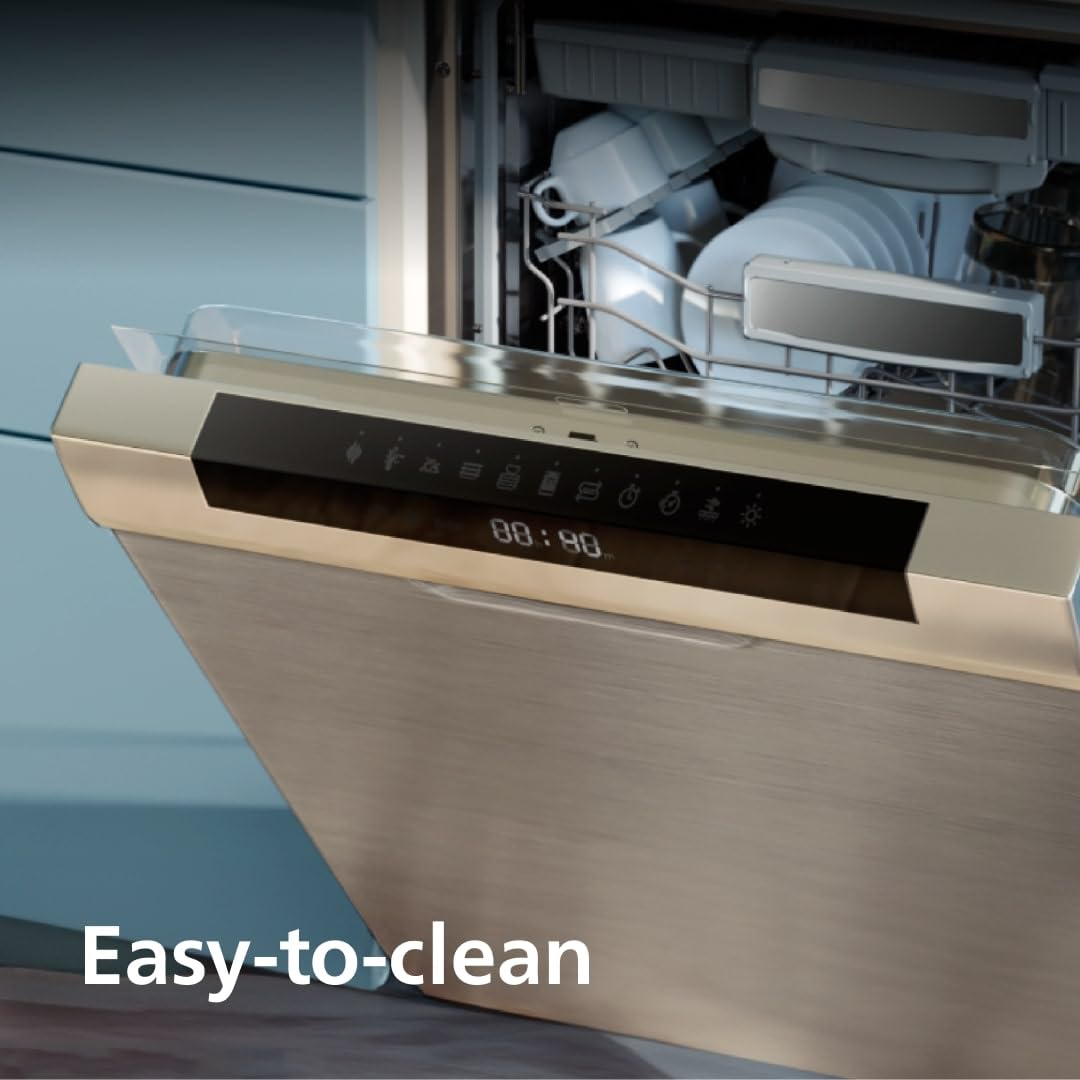 Philips Airfryer 2000 series 6.2L - 1700W Power, Cooking window, RapidAir technology, Digital touchscreen, 13 cooking options, Up to 90% less fat, Black (NA230/00)