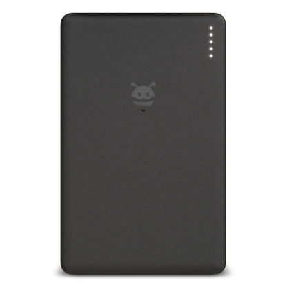 Pebblebee Tracker Card Universal - Rechargeable Slim Item Tracker | Alternative to Air Tag & Android Trackers | 18-Month Battery Life | Works with Both Android & iOS Find My Apps | LED & Sound Alerts