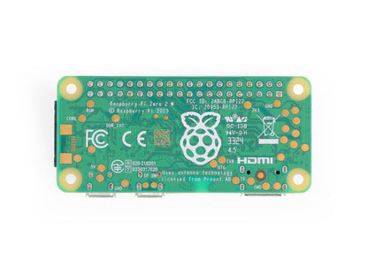 Raspberry Pi Zero 2 WH Kit, Official Pre-Soldered Header, Heatsink, USB Cable, HDMI Adapter (with Quad-core CPU,Bluetooth 4.2,BLE,onboard Antenna,etc.)