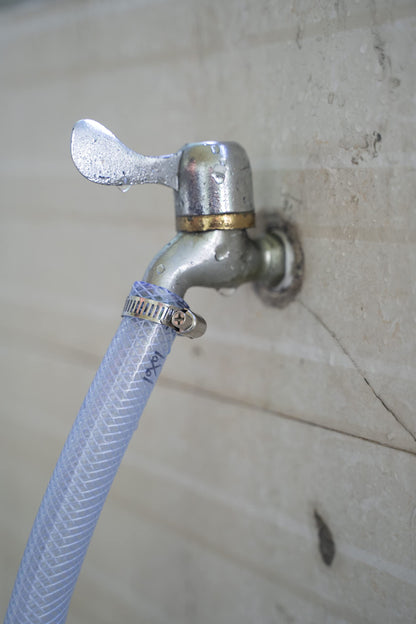 JUNZHIDA High Pressure Braided Clear Flexible PVC Tubing 3/4" ID,10ft