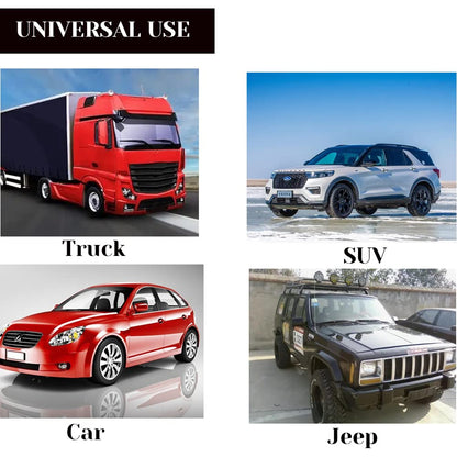 Pincuttee Car Door Handle Scratch Protector 4 Pack, Universal Fit Protective Films, Stickers and Decals Accessories (Gray-2)