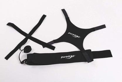 Puredrop Volleyball Training Equipment Aid Great Trainer for Solo Practice of Serving Setting Spiking and arm Swings Returns The Ball After Every Swing Spike Train Pass Serve Coach