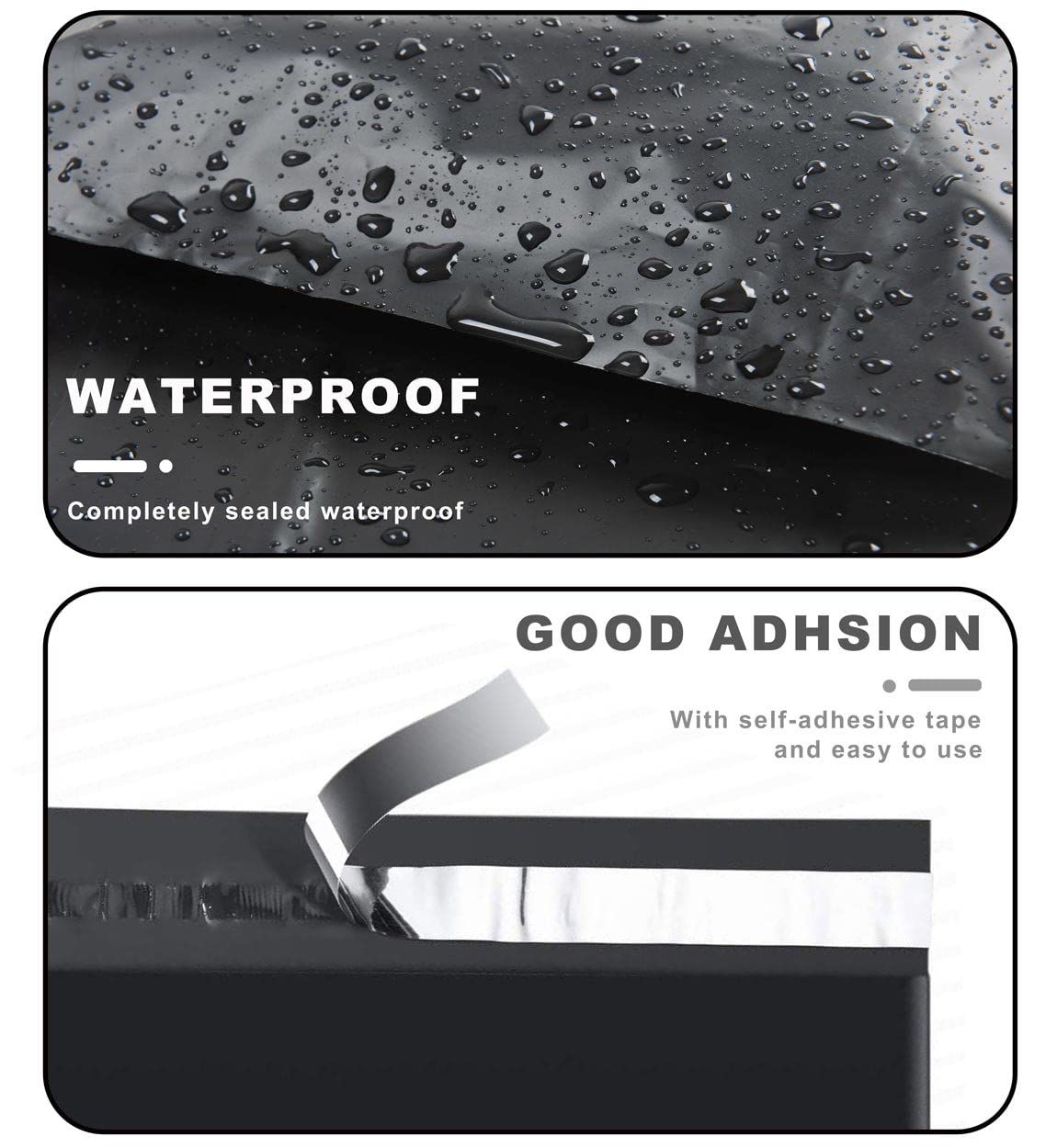 10x13 inch Biodegradable Shipping Bags,50 Count Compostable Poly Mailers with Eco Friendly Packaging Envelopes Supplies Mailing Bags