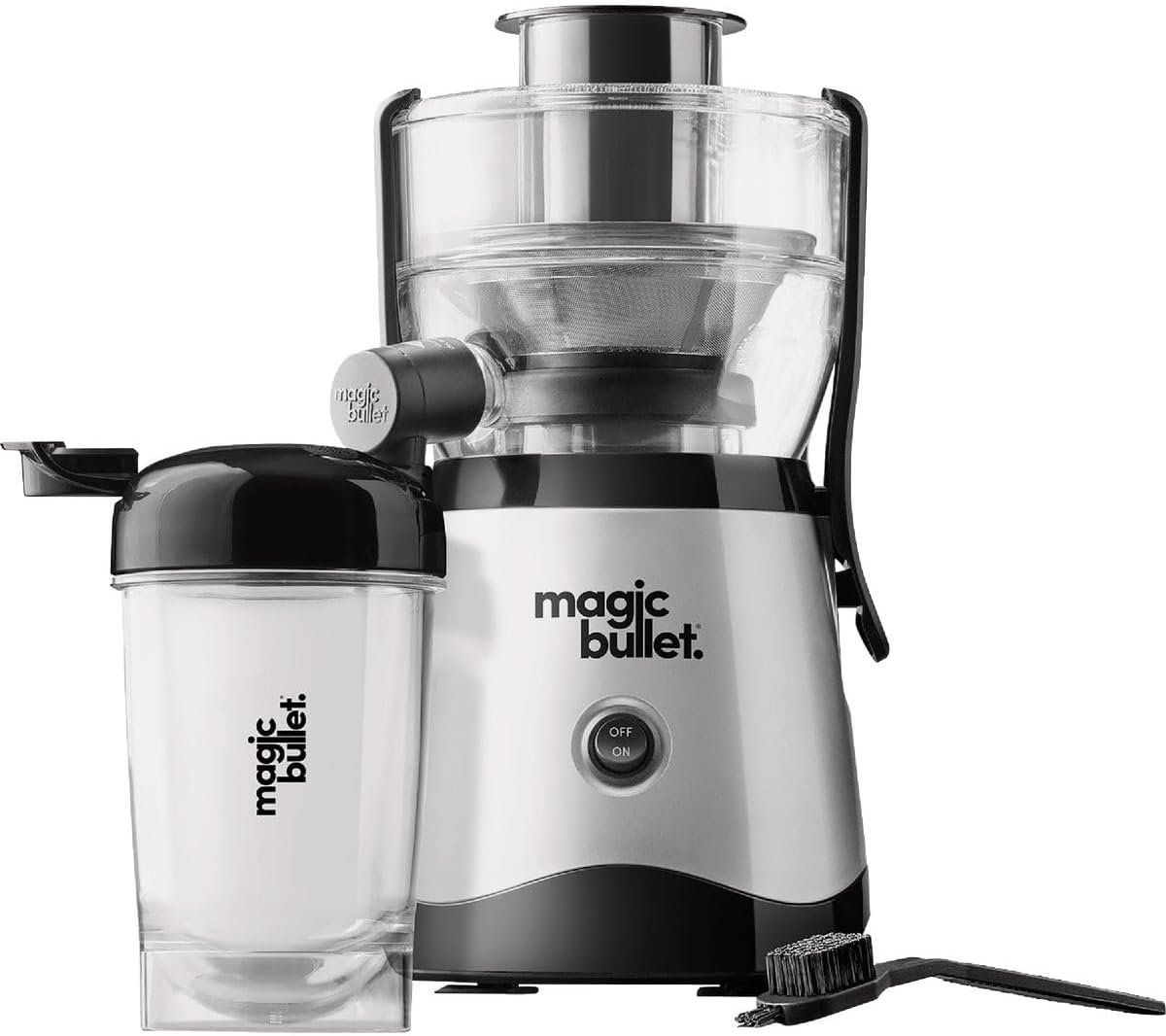 Magic Bullet Mini Juicer with Cup, Black and Silver