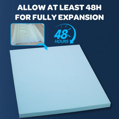 OhGeni Cooling 4 inch Dual Layer Queen Mattress Topper, 2 inch Gel Memory Foam, 2 inch Down Alternative Pillow Top Pad, Mattresses Cover for Bed, Medium Support, Fits 6”-19” Deep Pocket