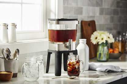 KitchenAid KCM5912SX Cold Brew Coffee Maker 38 Ounce Brushed Stainless Steel