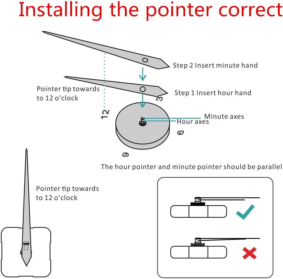 FASHION in THE CITY Mirror Surface 3D DIY Wall Clocks Modern Design Room Decorative Wall Watches (Black)