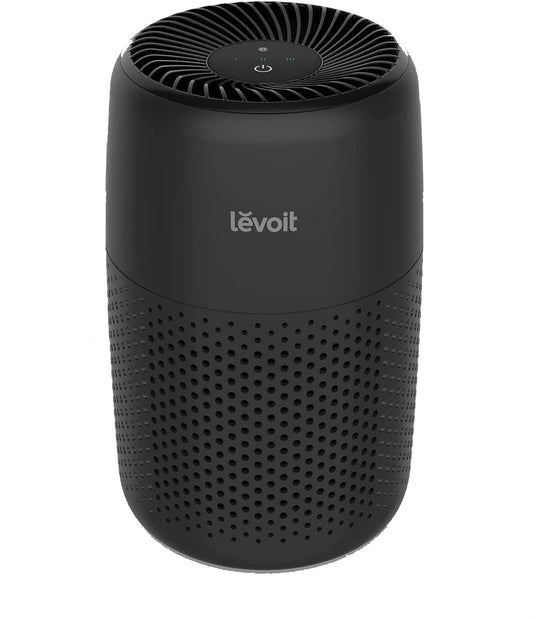 LEVOIT Air Purifiers for Bedroom Home, AHAM VERIFIDE, 3-in-1 Filter with Fragrance Sponge for Better Sleep, Filters Smoke, Allergies, Pet Dander, Odor, Dust, Office, Portable, Core Mini-P, Black