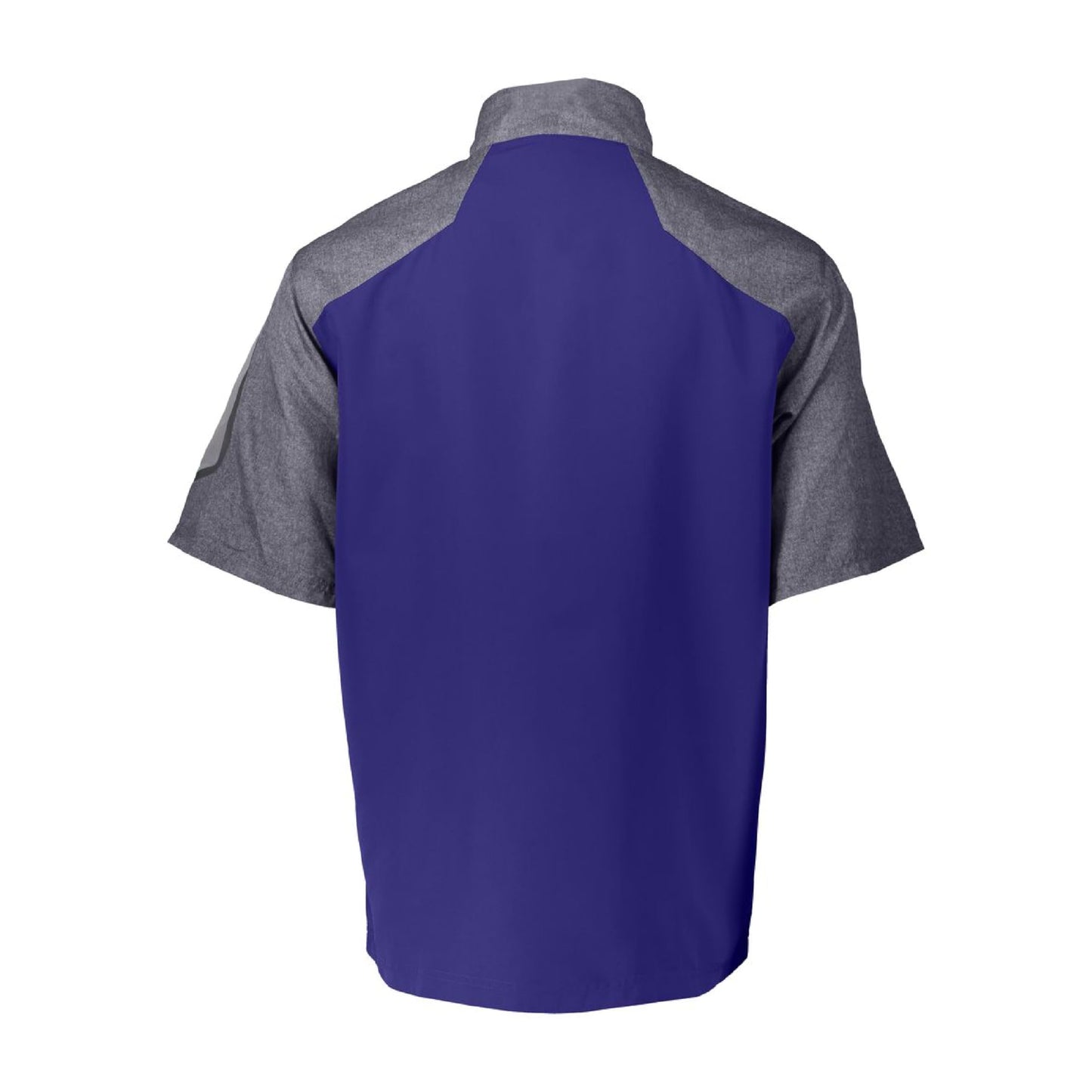 Holloway Men's Standard Raider Short Sleeve Pullover, Purple, X-Large